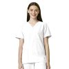 Bluza uniforma medicala, unisex, W123, 6855-WHIT