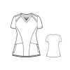 Bluza uniforma medicala, WonderWink PRO, 6319-WHIT