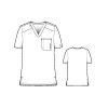 Bluza uniforma medicala, WonderWink PRO, 6619-WHIT