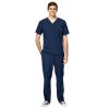 Bluza uniforma medicala, W123, 6355-NAVY