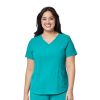 Bluza uniforma medicala, WonderWink Renew, 6134-TEAL