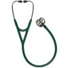 Stetoscop 3M Littmann Cardiology IV Verde inchis, capsula sampanie 6206 privire de ansamblu