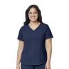 Bluza uniforma medicala, WonderWink Renew, 6134-NAVY