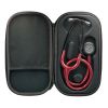 Borseta stetoscop (Etui stetoscop)- Classic Negru+ Rosu amplasare stetoscop