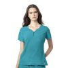 Bluza uniforma medicala, WonderWink Aero, 6529-TEAL