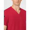 Bluza uniforma medicala, WonderWink W123, 6355A - REDT Rosu