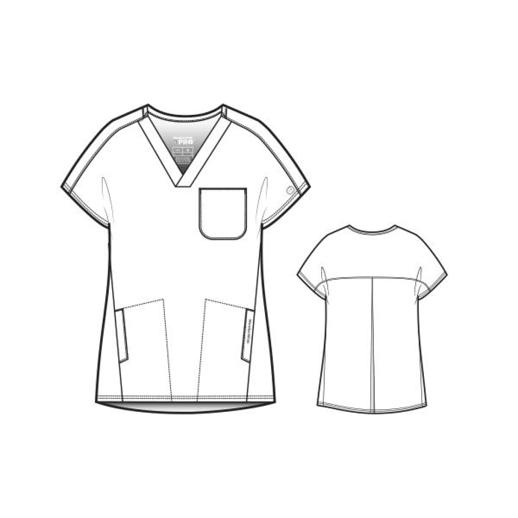 Bluza uniforma medicala, WonderWink PRO, 6719-TEAL
