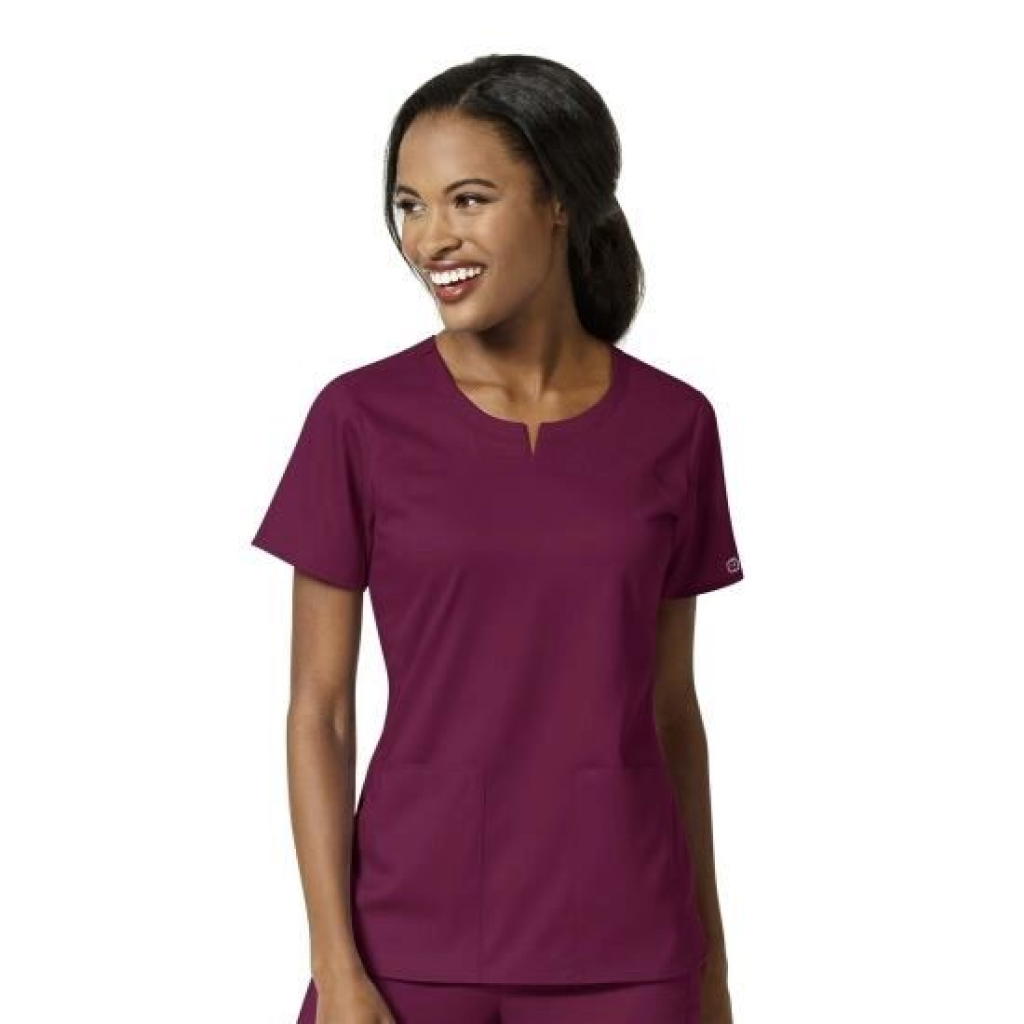 Bluza uniforma medicala, WonderWink PRO, 6419-WINE 3XL