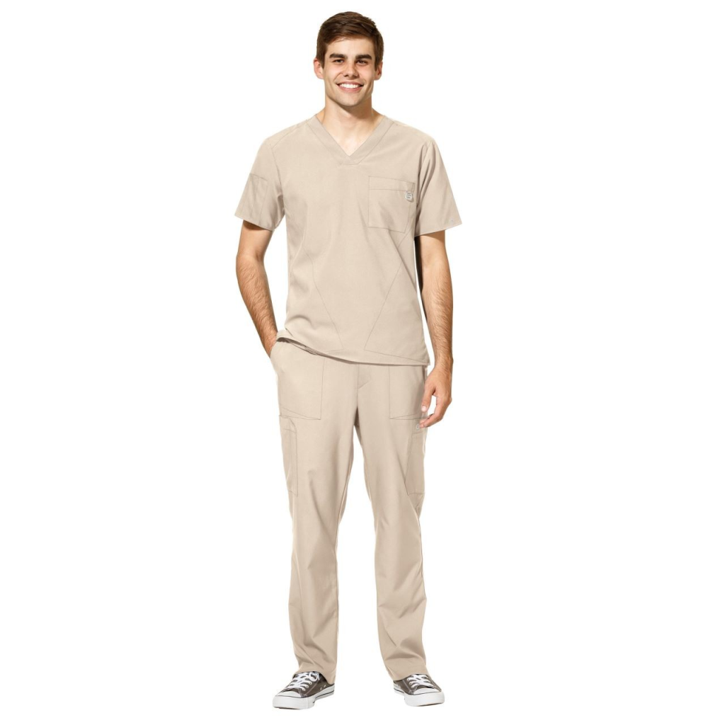 Pantaloni uniforma medicala, W123, 5355-KHAK