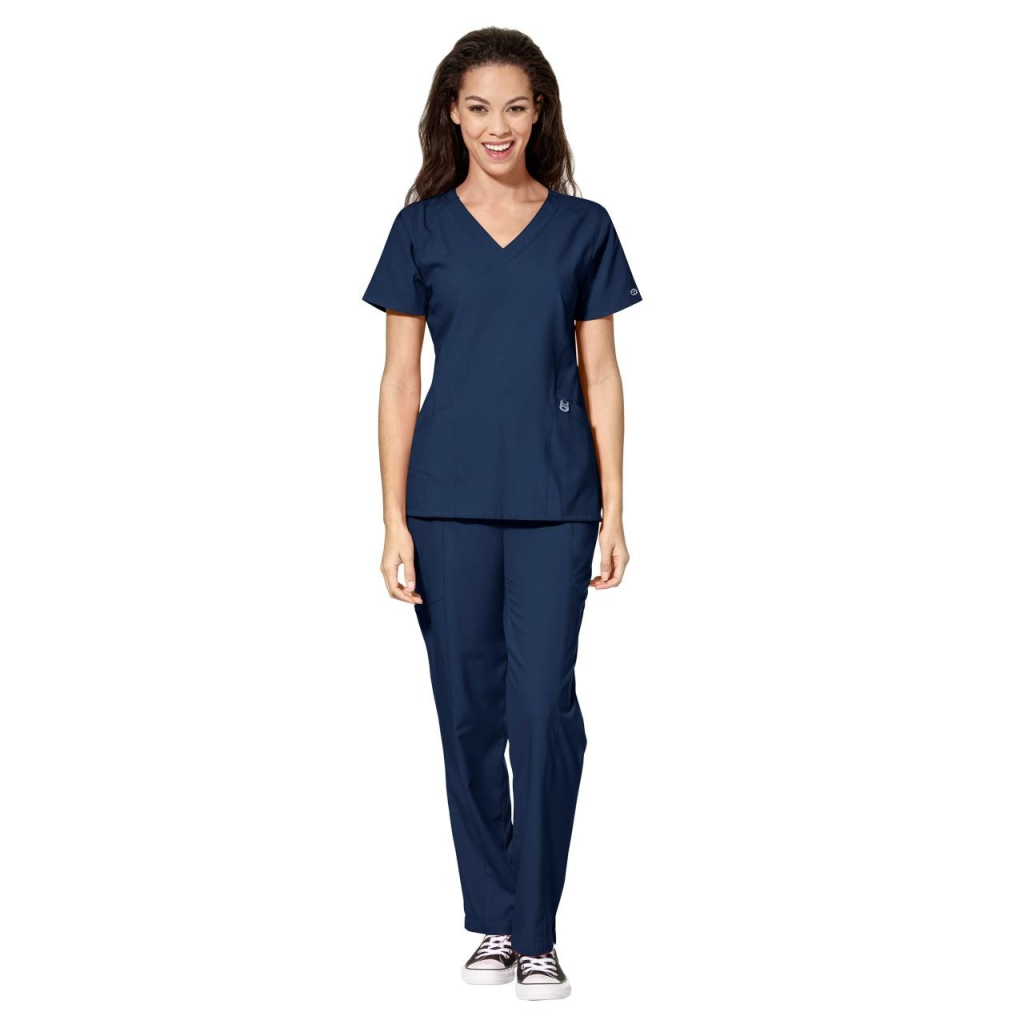 Bluza uniforma medicala, W123, 6155-NAVY