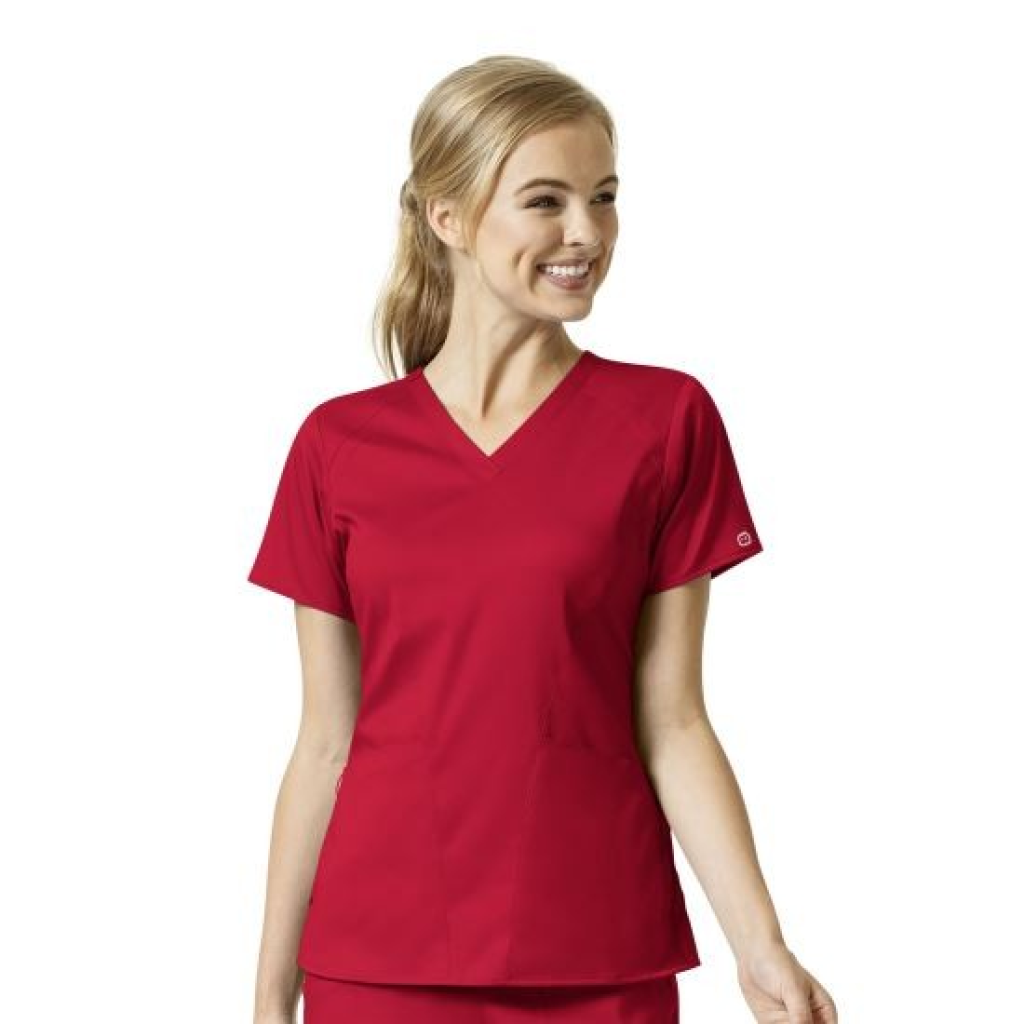 Bluza uniforma medicala, WonderWink PRO, 6319-REDT