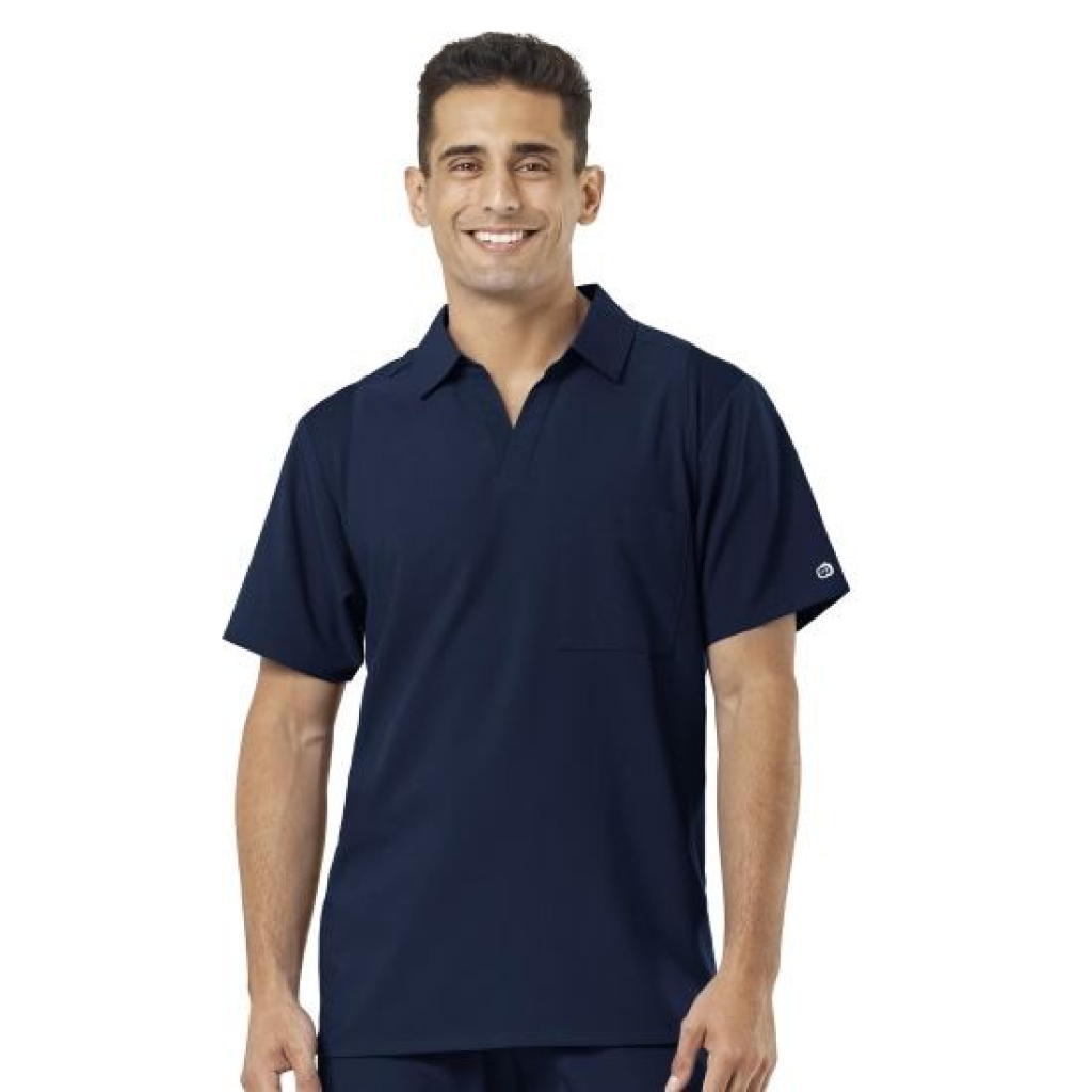 Bluza uniforma medicala, W123, 6055-NAVY