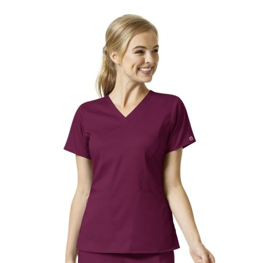 Bluza uniforma medicala, WonderWink PRO, 6319-WINE XL