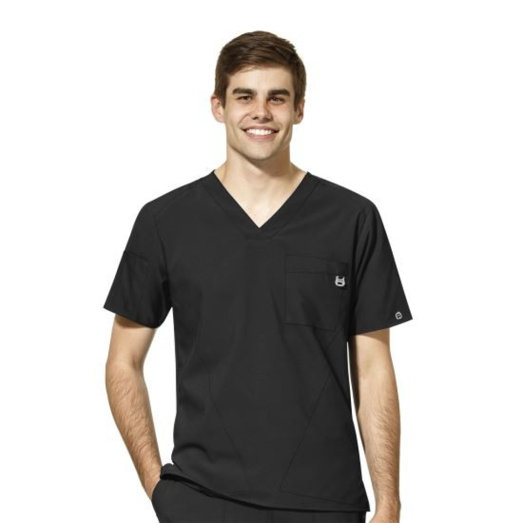 Bluza uniforma medicala, W123, 6355-BLAC L