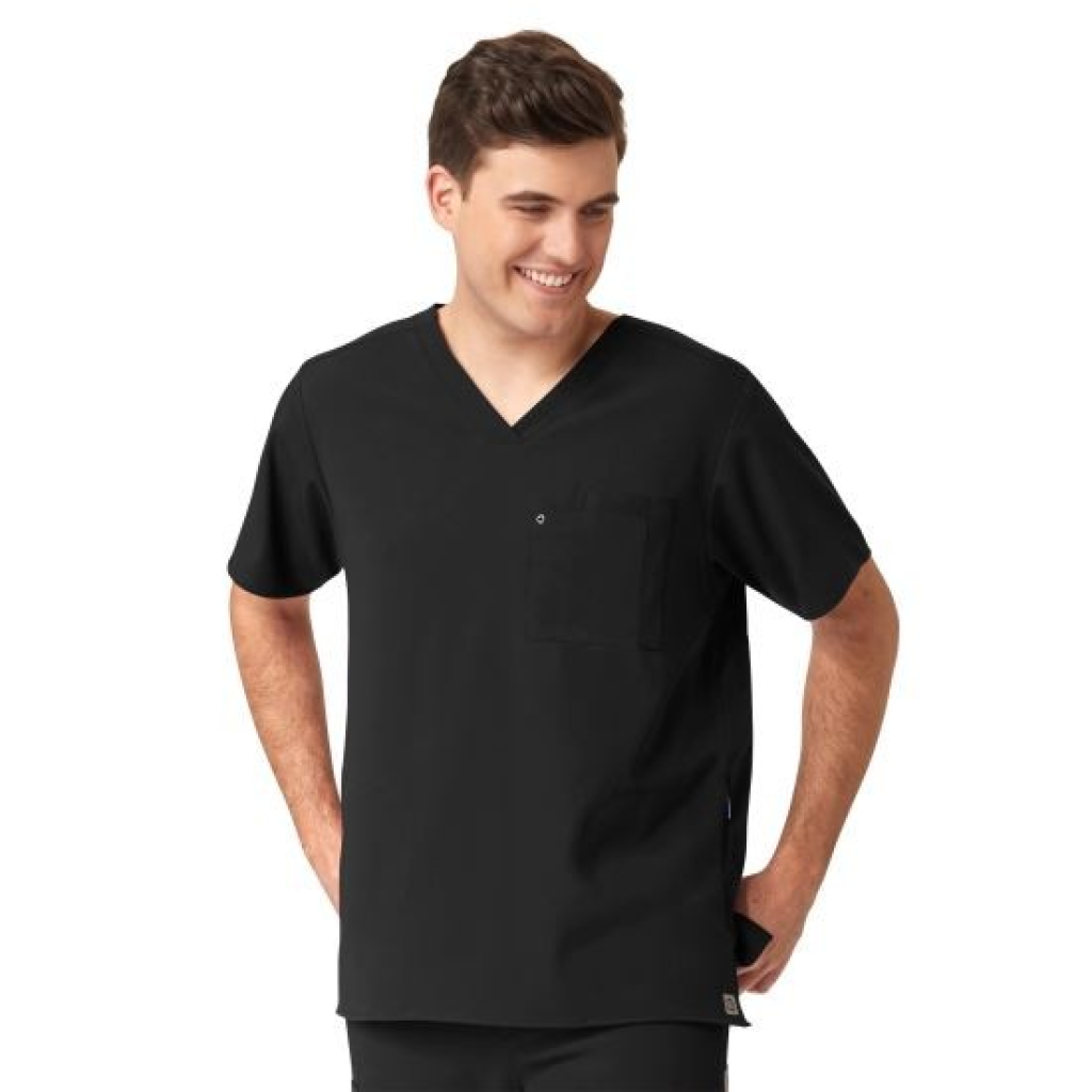 Bluza uniforma medicala, WonderWink Aero, 6429-BLAC