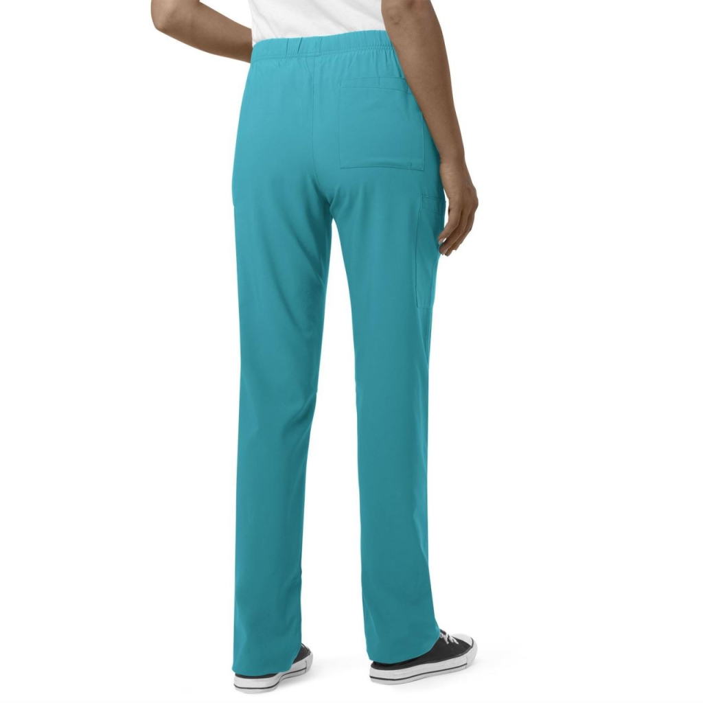 Pantaloni unisex uniforma medicala, W123, 5855-WHIT