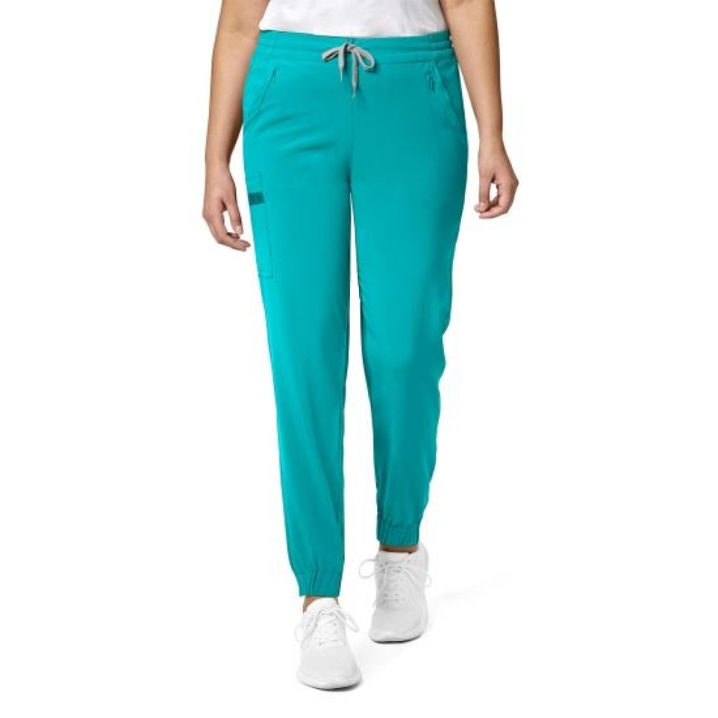 Pantaloni uniforma medicala, WonderWink Renew, 5234-TEAL