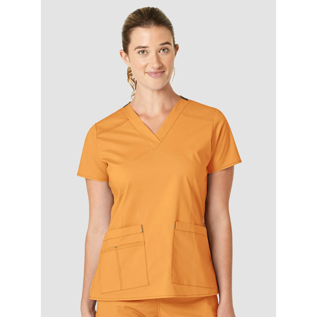 Bluza uniforma medicala, WonderFLEX, 6108-MANG