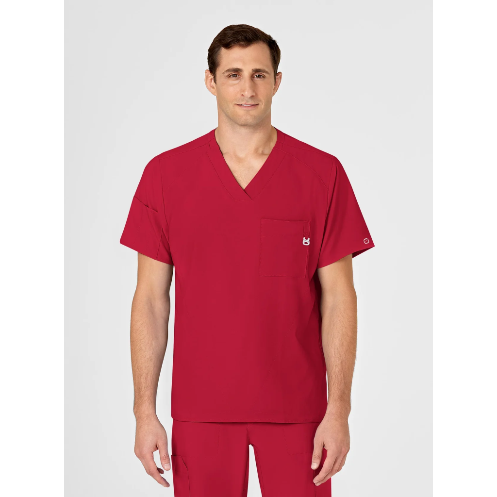 Bluza uniforma medicala, WonderWink W123, 6355A - REDT Rosu