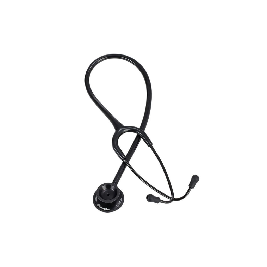 Stetoscop Duplex 2.0, Riester, aluminiu, Black Edition 4201-01