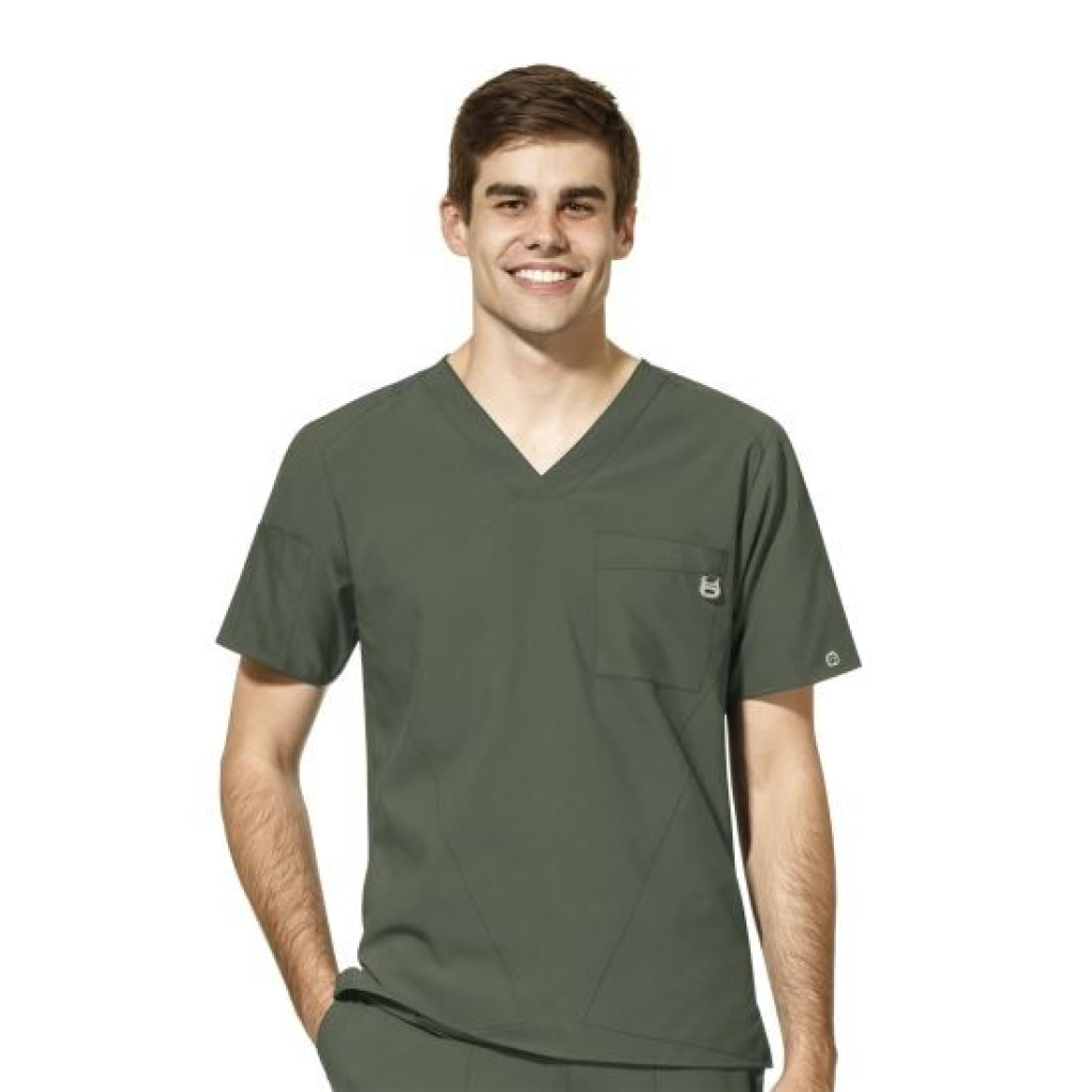 Bluza uniforma medicala, W123, 6355-OLIV