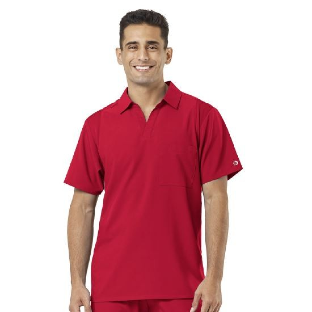 Bluza uniforma medicala, W123, 6055-RED