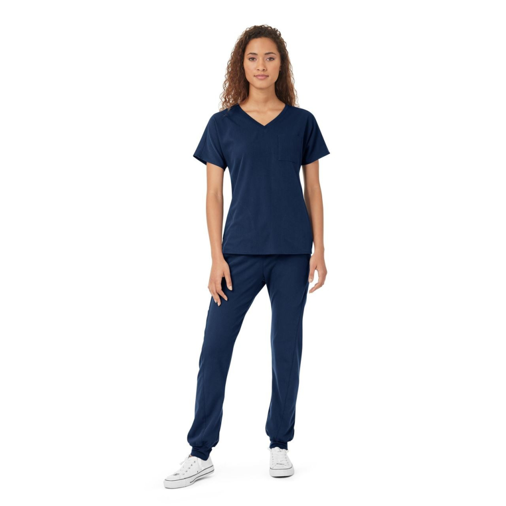 Bluza uniforma medicala, WonderWink Aero, 6329-NAVY