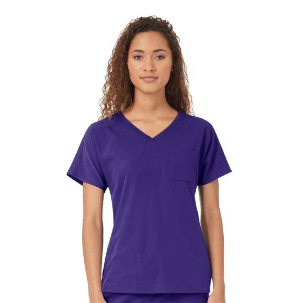 Bluza uniforma medicala, WonderWink Aero, 6329-GRAP M
