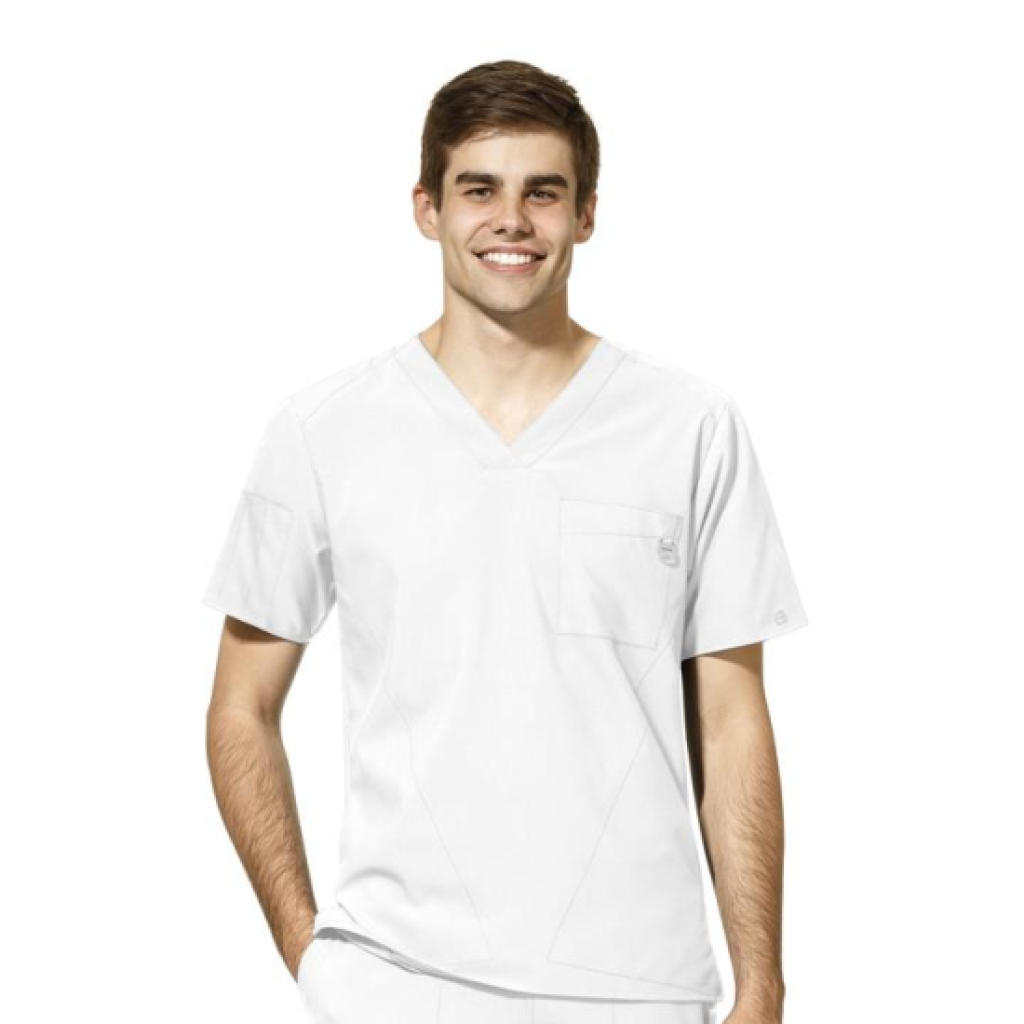 Bluza uniforma medicala, W123, 6355-WHIT S