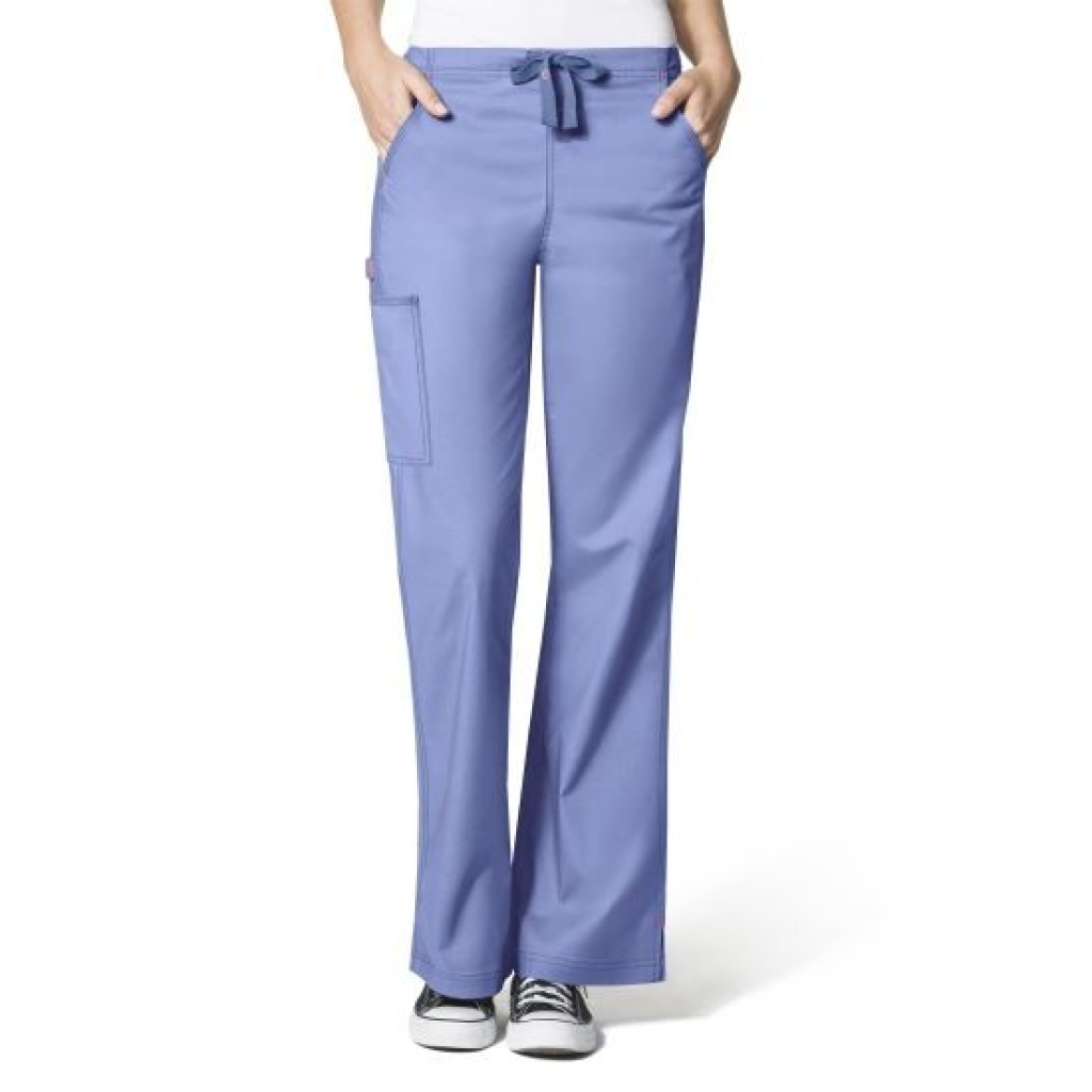 Pantaloni uniforma medicala, WonderFlex, 5308-CBL L
