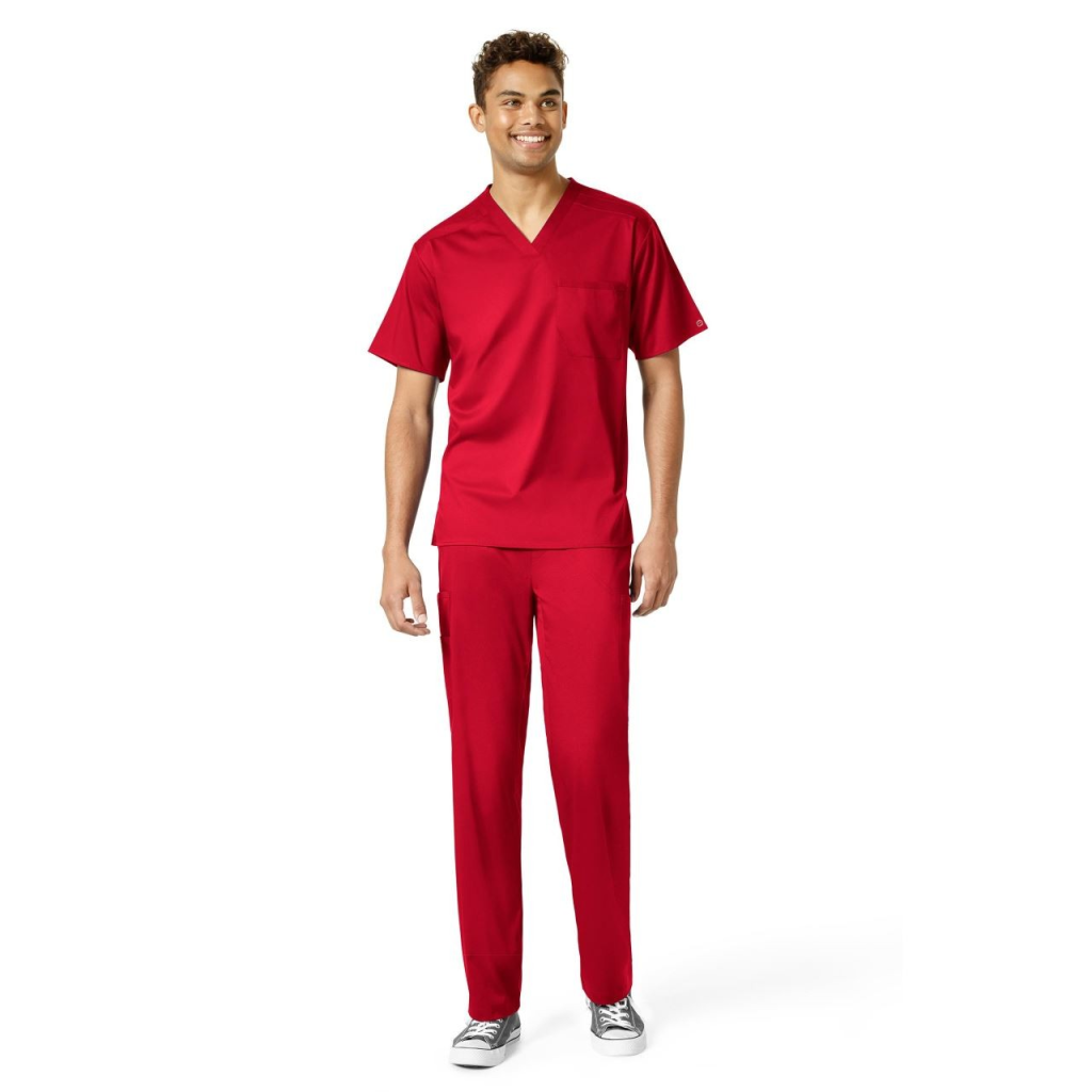 Pantaloni uniforma medicala, WonderWink PRO, 5619-REDT