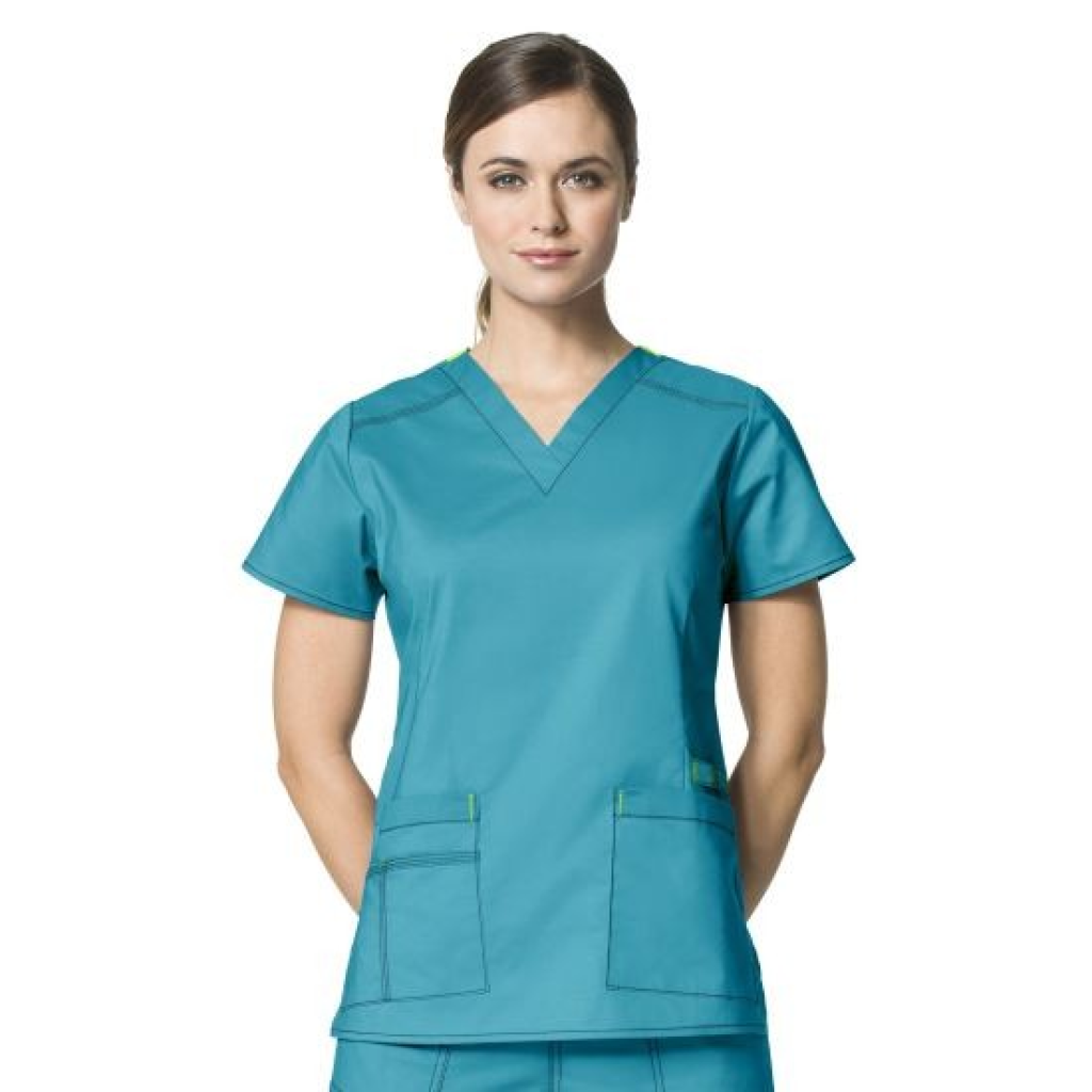 Bluza uniforma medicala, WonderFLEX, 6108-RTL