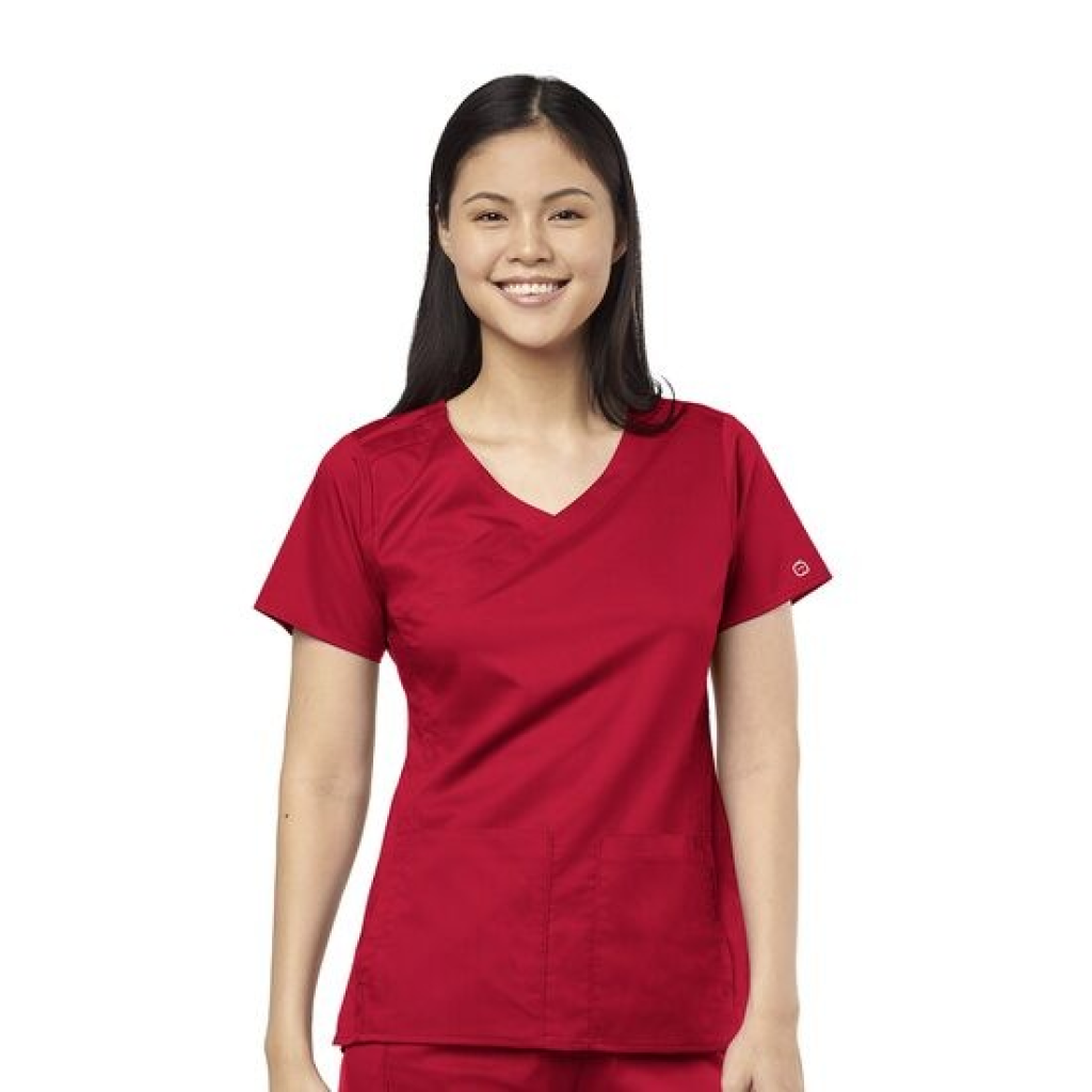 Bluza uniforma medicala, WonderWink PRO, 6519-REDT
