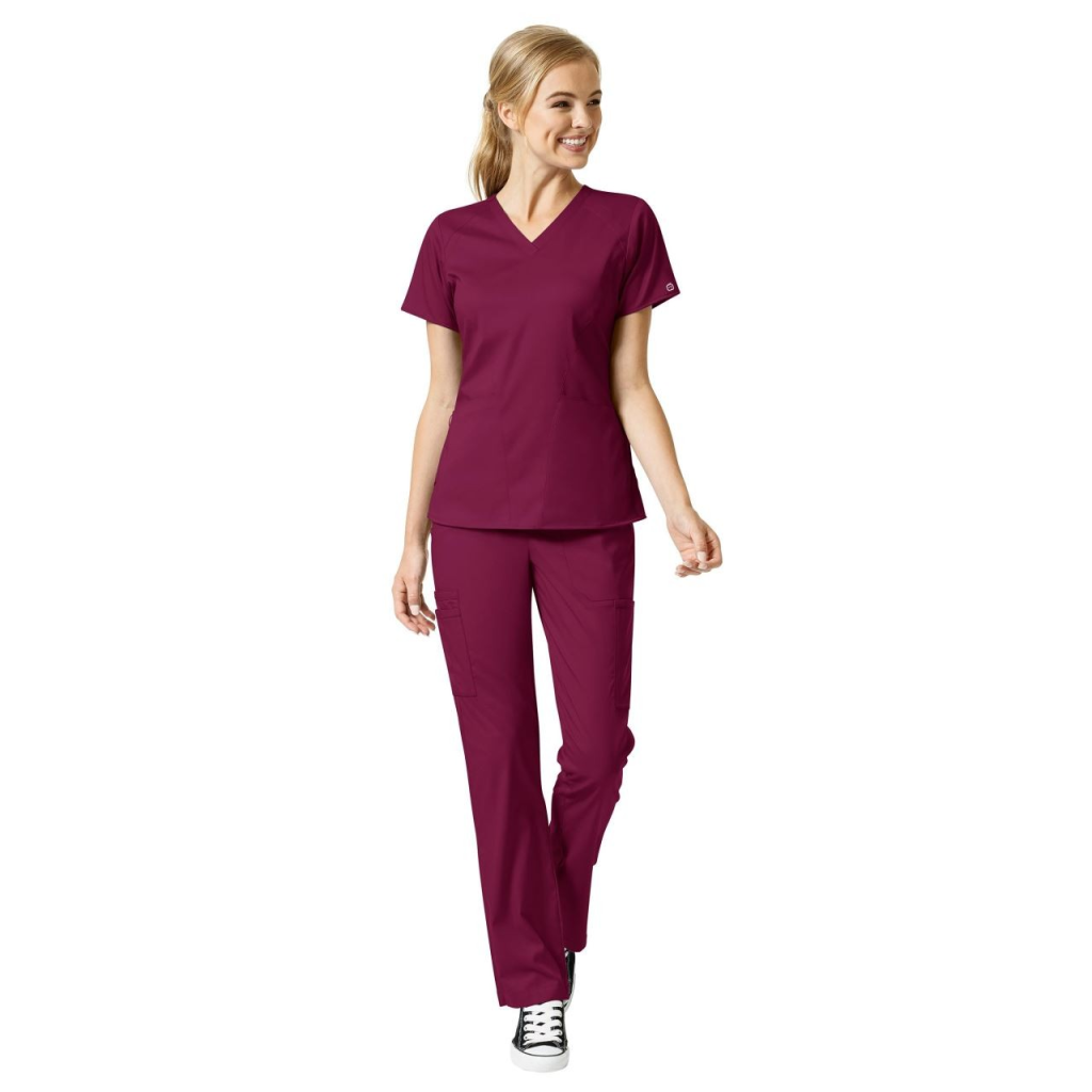 Bluza uniforma medicala, WonderWink PRO, 6319-WINE