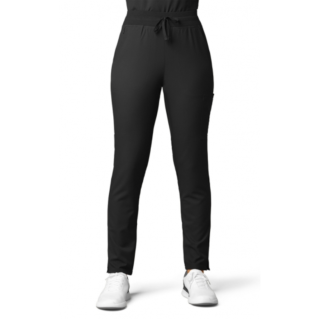 Pantaloni uniforma medicala, WonderWink Thrive, 5222-BLAC XL