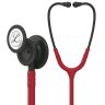 Pachet student - Stetoscop Littmann Classic III Rosu burgundy cu capsula neagra 5868 + Borseta Mov perlat